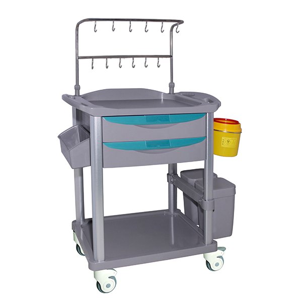 IT013 Hospital Medcial Infusion Trolley With Drawer
