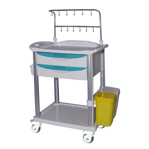 IT013 Hospital Medcial Infusion Trolley With Drawer