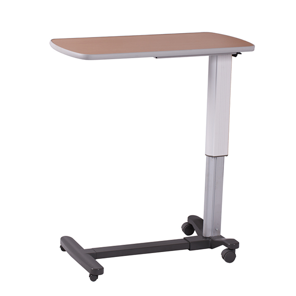 BT001 Movable Hospital Medical Patient Over Bed Table 