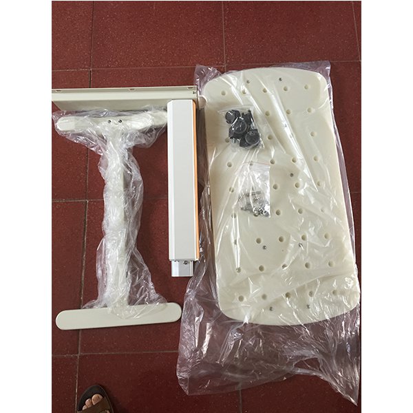 BT006 Hospital Adjustable Mobile Over Bed Table