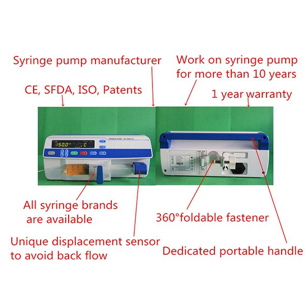 SP-50C6-H Medical Hospital Syringe Infusion Pump 