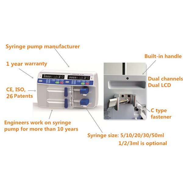 SP-50F6 Big Medical Syringe Infusion Pump 